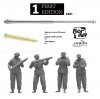 Border Model BT-024 Sd.Kfz. 164 Nashorn Early/Command w/4 figures 1/35